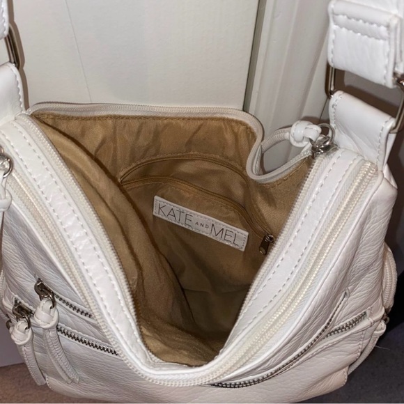 Kate & Mel White Shoulder Bag - Picture 9 of 12